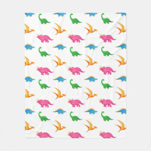 DINOSAURS FLEECE DEKEN
