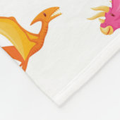 DINOSAURS FLEECE DEKEN (Hoek)