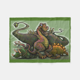 Dinosaurs Fleece Deken