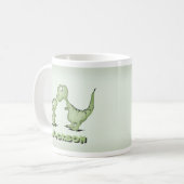 Dinosaurs Gepersonaliseerd Koffiemok (Voorkant links)