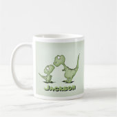 Dinosaurs Gepersonaliseerd Koffiemok (Links)