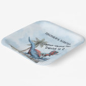 DINOSAUR'S GEZOCHT 2 Jaar Oud Verjaardag Papieren Bordje (Gebogen)