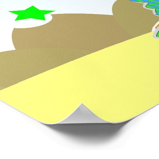 Dinosaurs Happy Birthday Poster (Hoek)