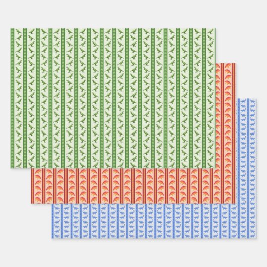 Dinosaurs Inpakpapier Vel (Set)