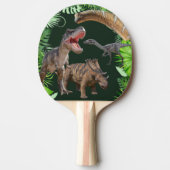 Dinosaurs Jurassic World Oerwoud Tafeltennisbatje (Voorkant)