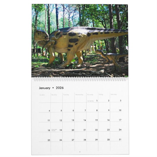 Dinosaurs Kalender (Jan 2026)