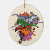 Dinosaurs Keramisch Ornament (Links)