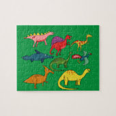 Dinosaurs Kinderen Floor jigzaagpuzzel Legpuzzel (Horizontaal)
