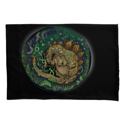 Dinosaurs kussensloop set (Voorkant-Links)