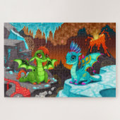 Dinosaurs Legpuzzel (Horizontaal)