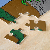 Dinosaurs Legpuzzel (Zijkant)