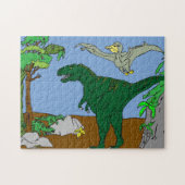 Dinosaurs Legpuzzel (Horizontaal)