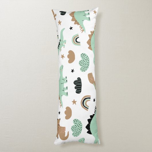 Dinosaurs Lichaamskussen (Achterkant (Verticaal))