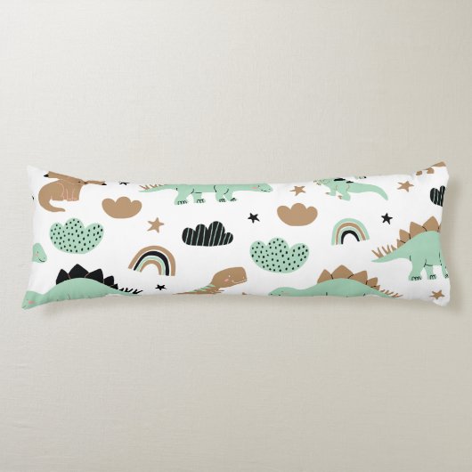 Dinosaurs Lichaamskussen (Voorkant)