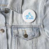 Dinosaurs Little Brother Ronde Button 5,7 Cm (In situ)