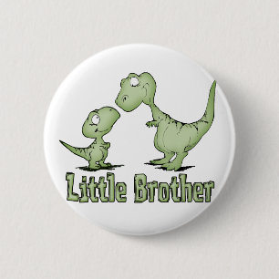 Dinosaurs Little Brother Ronde Button 5,7 Cm