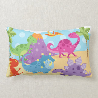 Dinosaurs Lumbar Pillow Kussen