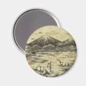 Dinosaurs Magneet (Voorkant / Achterkant)