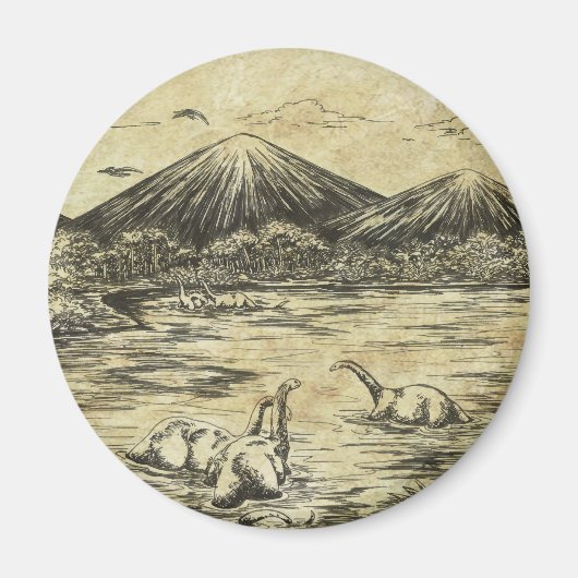 Dinosaurs Magneet (Voorkant)