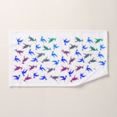 Dinosaurs Mandala triceratops Badkamer Handdoek Se (Handdoek)