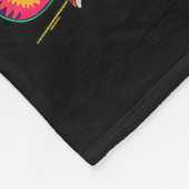 Dinosaurs Meteorite Sarcastic This Is Fine Funny  Fleece Deken (Hoek)