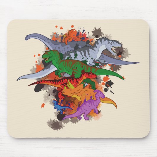 Dinosaurs Muismat (Voorkant)