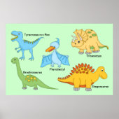 Dinosaurs Poster (Voorkant)