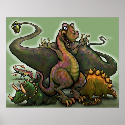 Dinosaurs Poster (Voorkant)
