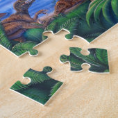 Dinosaurs Puzzle Legpuzzel (Zijkant)
