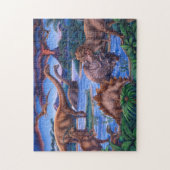 Dinosaurs Puzzle Legpuzzel (Verticaal)