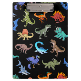 Dinosaurs Rainbow II schoolbenodigdheden Klembord