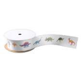 Dinosaurs Ribbon | Popobell Party Satijnen Lint (Spoel)
