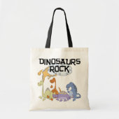 Dinosaurs Rock Tshirts en Gifts Tote Bag (Voorkant)