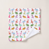 Dinosaurs Santa Mood Bad Handdoek (Wasdoekje)