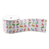 Dinosaurs Santa Mood Grosgrain Lint (Spoel)