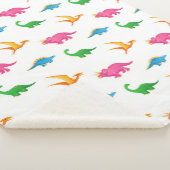 DINOSAURS SHERPA DEKEN (3/4)