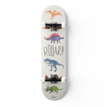 Dinosaurs Skateboard | Prehistorische reptielen | 