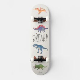 Dinosaurs Skateboard | Prehistorische reptielen | 