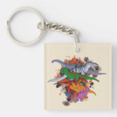 Dinosaurs Sleutelhanger (voorkant)