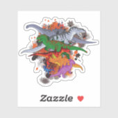Dinosaurs Sticker (Vel)
