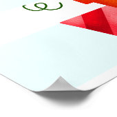 Dinosaurs Stomp Chomp and roar birhtday boy Poster (Hoek)