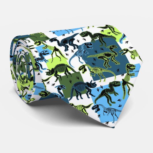 Dinosaurs Stropdas (Opgerold)