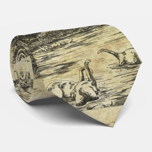 Dinosaurs Stropdas (Opgerold)