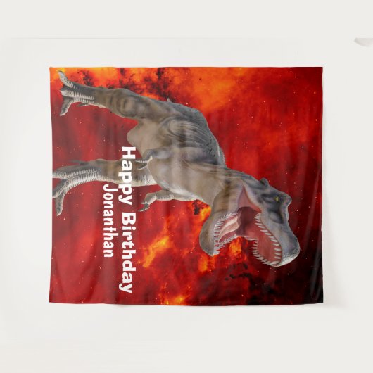 Dinosaurs T Rex brand Jurassic World Wandkleed (Voorkant (horizontaal))