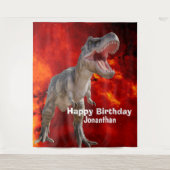 Dinosaurs T Rex brand Jurassic World Wandkleed (Voorkant)