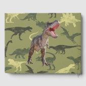 Dinosaurs T Rex Jurassic World Gastenboek (Achterkant)