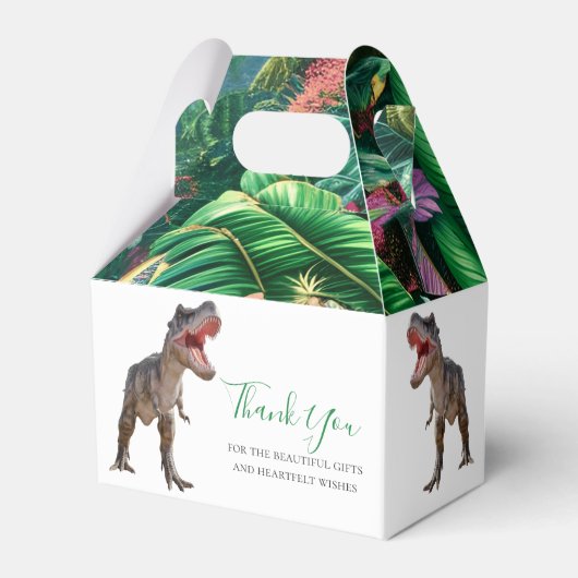 Dinosaurs T Rex Kinder Jurassic World Bedankdoosjes (Voorkant Zijde)