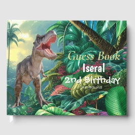 Dinosaurs T Rex Kinder Jurassic World Gastenboek