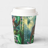 Dinosaurs T Rex Kinder Jurassic World Papieren Bekers (Rechts)