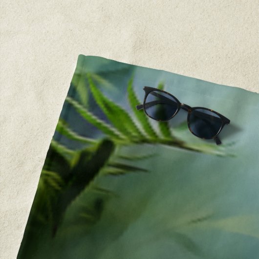 Dinosaurs T Rex oerwoud Green Jurassic World Strandlaken (In situ)